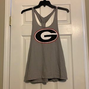 Colosseum Size Large Gray UGA Active Tank